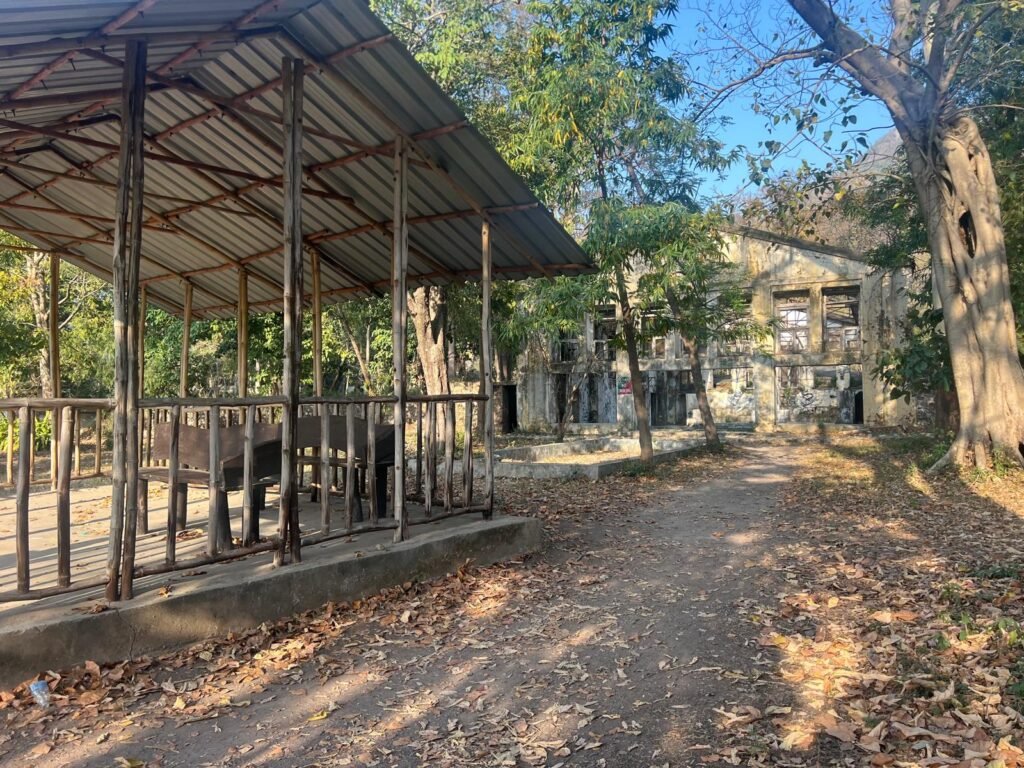 Beatles Ashram abandoned building Rishikesh
